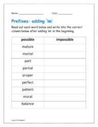  prefix ‘im’