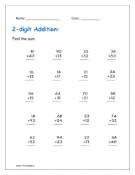 4th sheet: Find the sun with regrouping