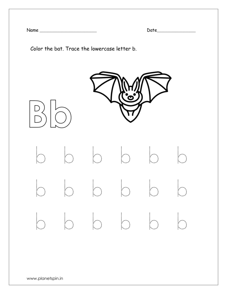 Color the bat 