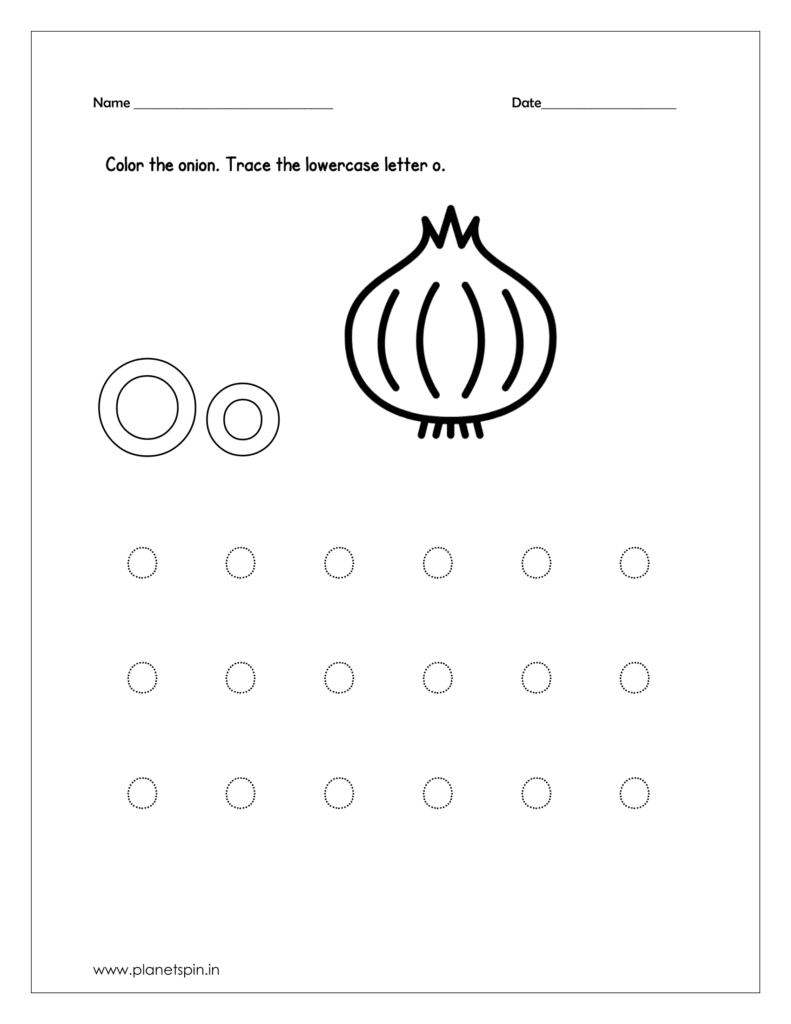 Color the onion 