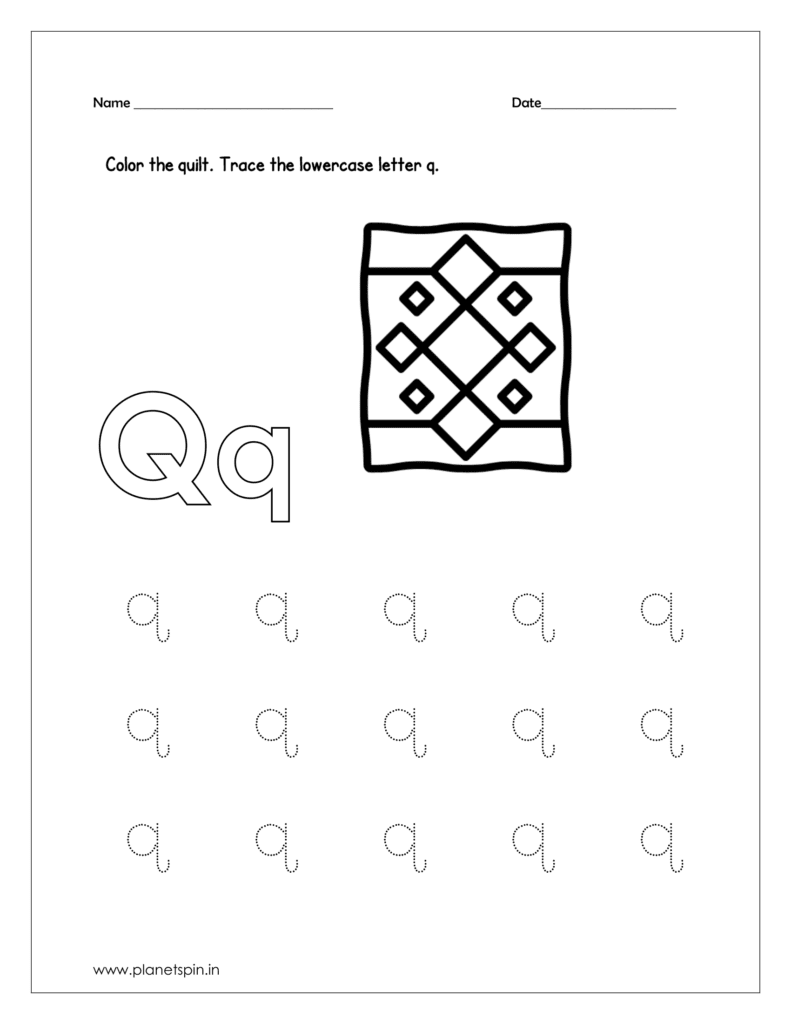 Color the quilt 