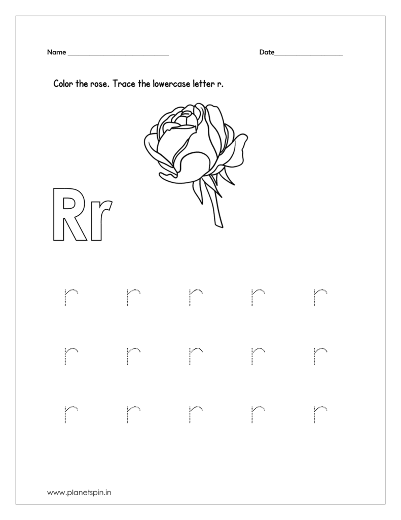 Color the rose 