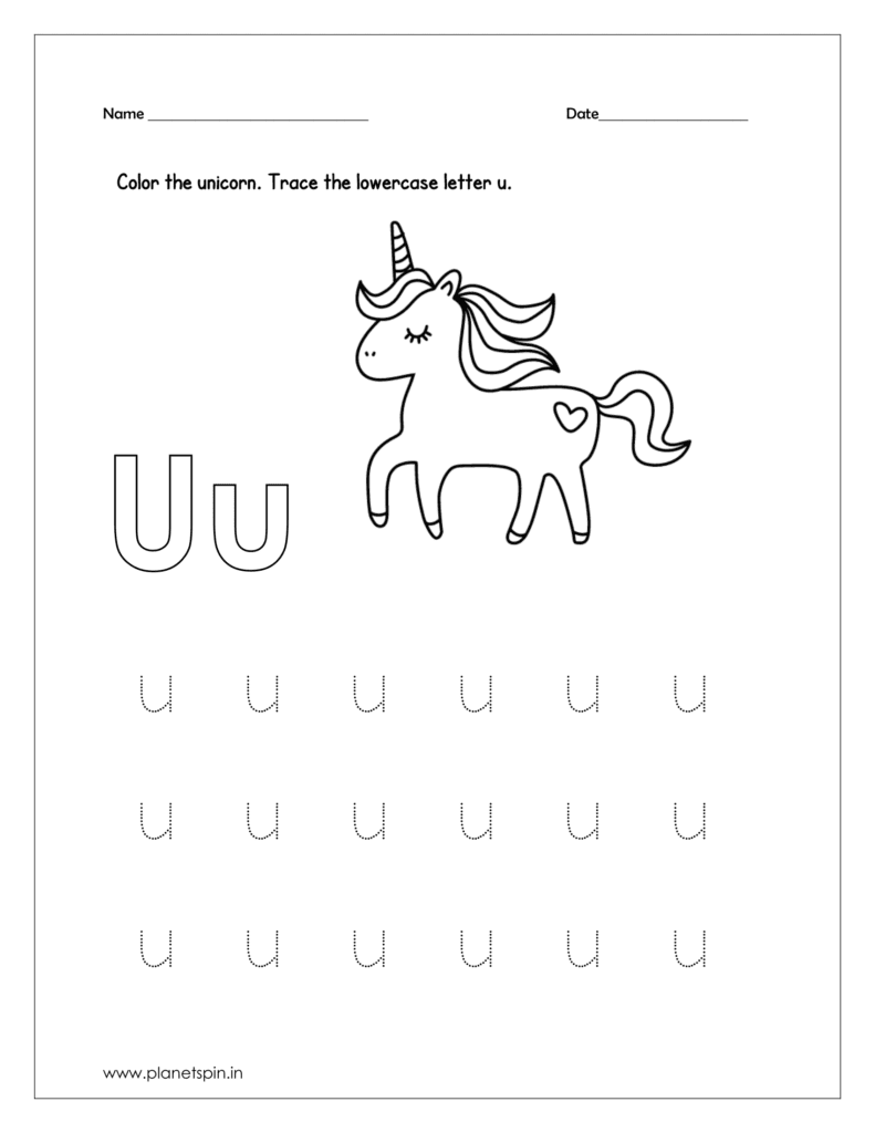 Color the unicorn 