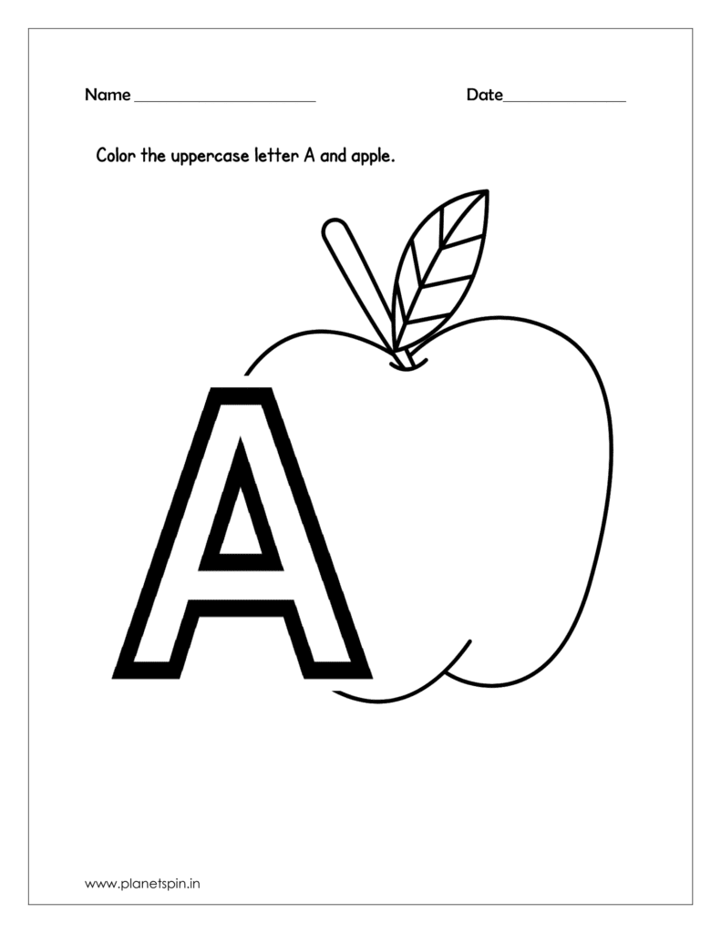 alphabet tracing worksheets capital letters