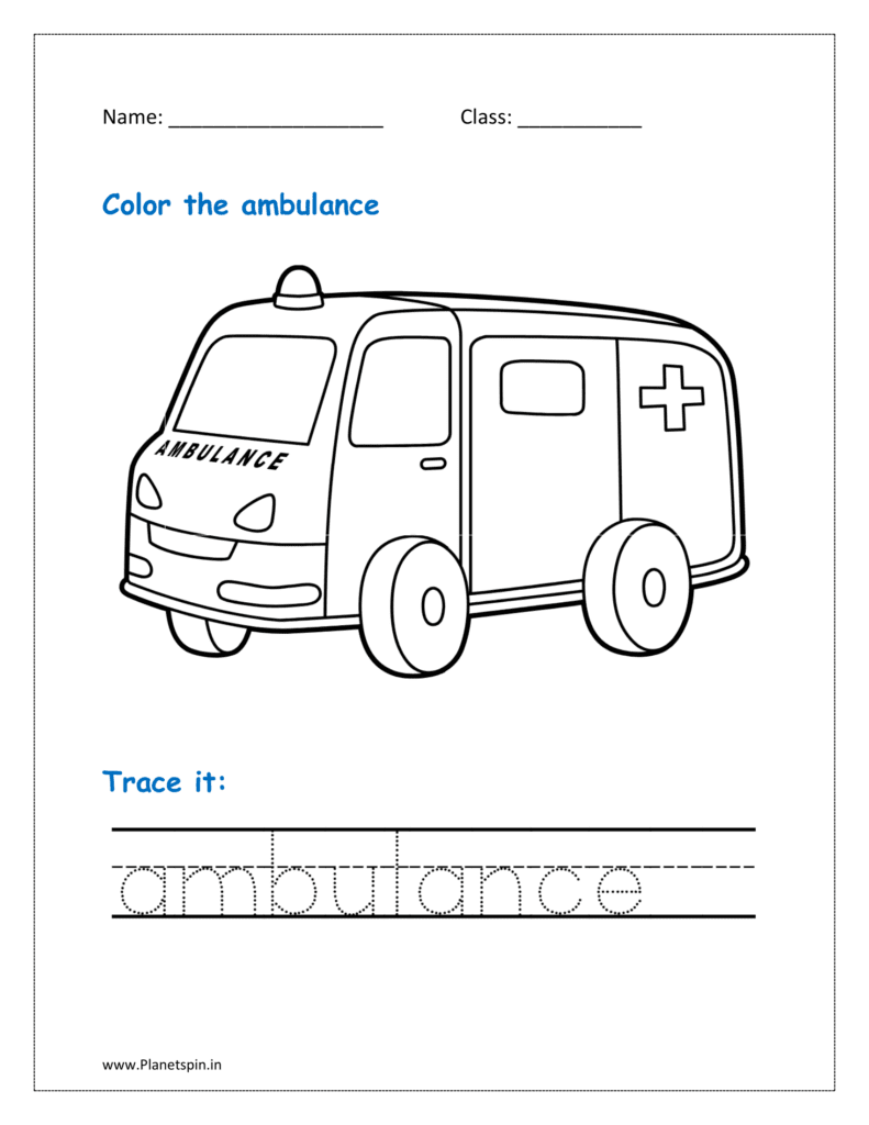 Ambulance is a type of emergency medical vehicle that is specifically made to respond quickly to medical emergencies and offer pre-hospital care and transportation to people who are hurt, unwell, or in need of medical attention.