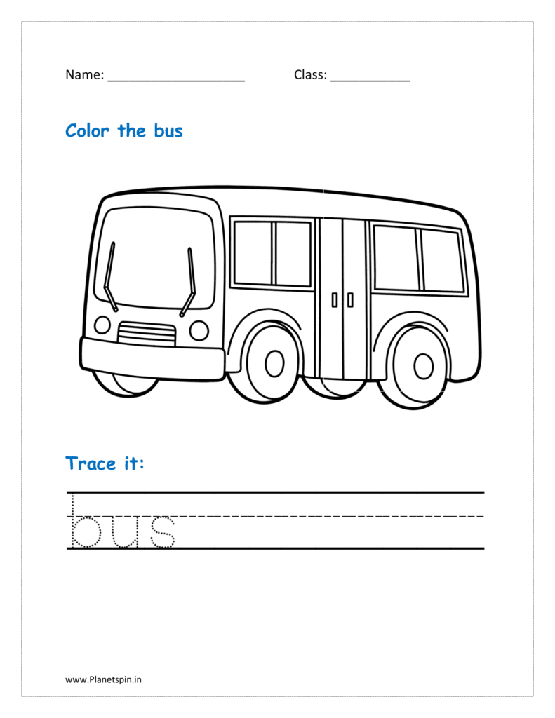 coloring page vehicles