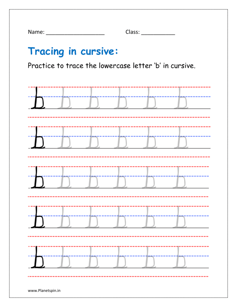 tracing b