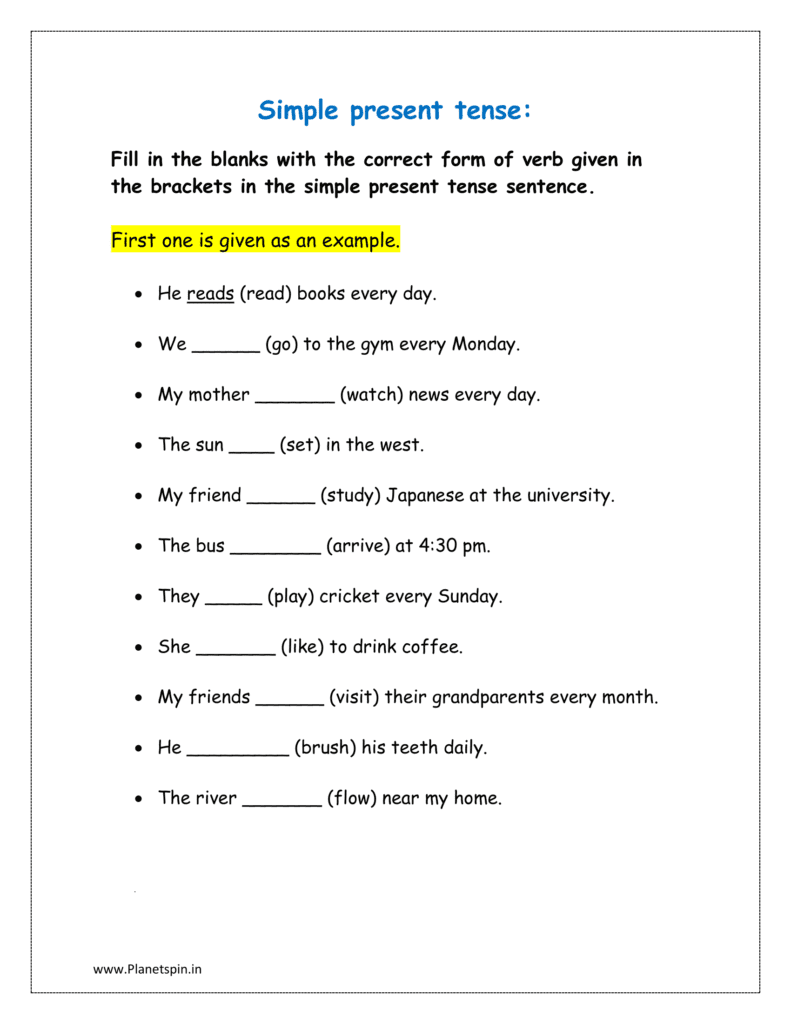 Fill in the blanks with the correct form of verb given in the brackets in the  sentence.