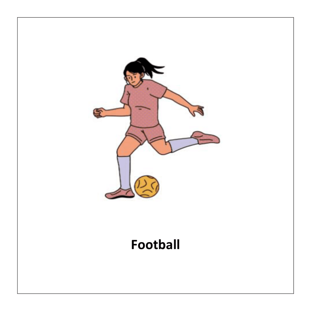 Flashcards about sports