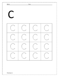 trace uppercase letters a to z planetspin in