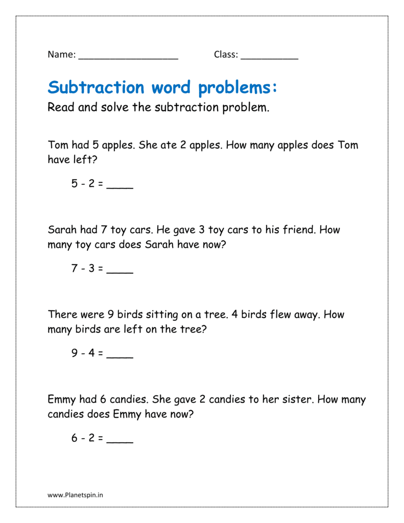 Read and solve the subtraction problem with multiple steps.