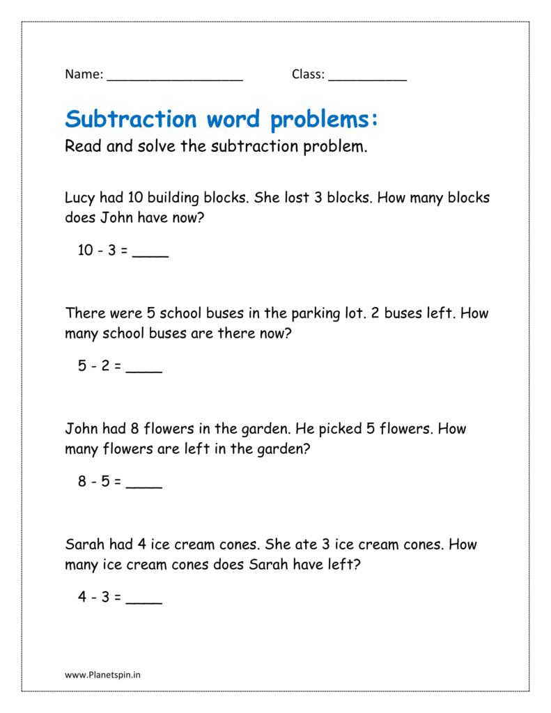 Read and solve the subtraction problem with multiple steps.