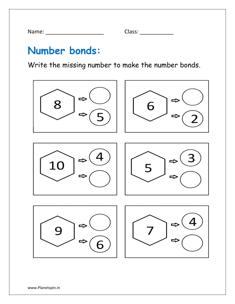 complete the number bond